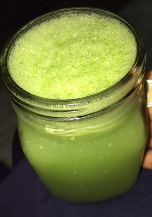 صورة لوصفة عصير الليمون والنعناع 🍋🍃💕