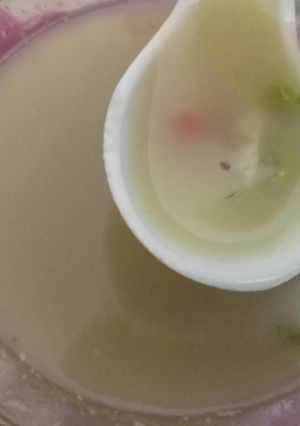 A picture of Veg flour soup.