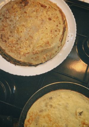 Фото Млинці на молоці.