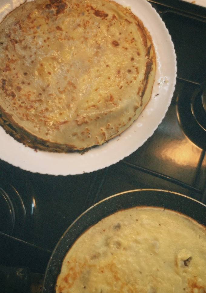 Млинці на молоці