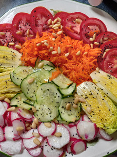 Una foto de Ensalada de cogollos de Tudela