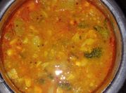 A picture of chane ki sabzi