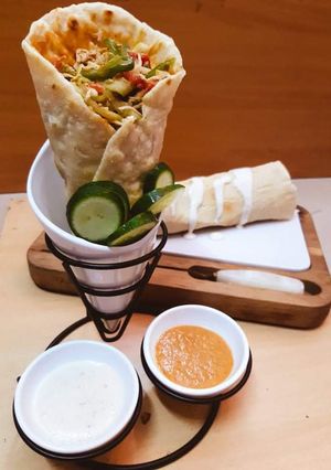 A picture of Chicken Shawarma.