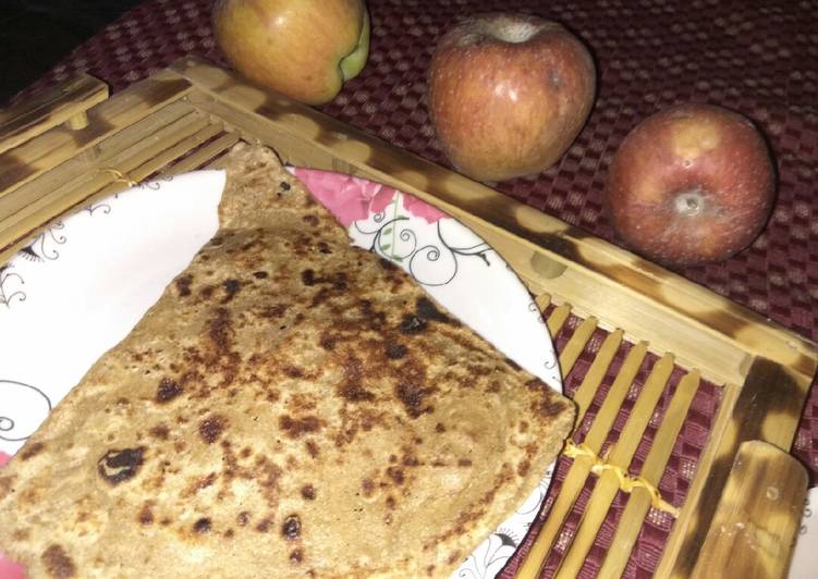 Simple Way to Prepare Speedy Sweet apple paratha