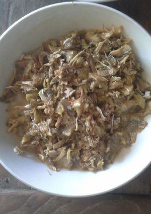 Foto resep Oseng jantung pisang