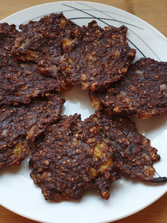 Una foto de Galletas de Plátano, Avena y Cacao