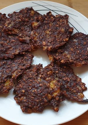 Una foto de Galletas de Plátano, Avena y Cacao