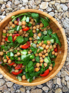 A picture of Chickpea Salad.