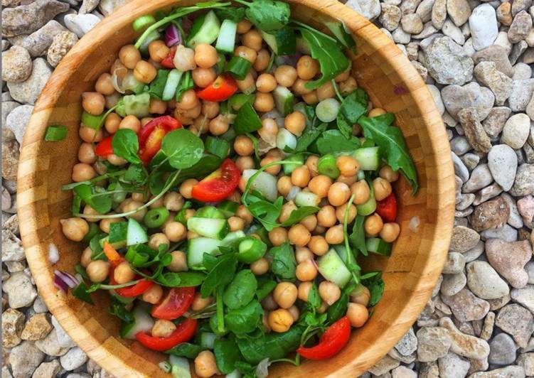 Recipe of Any-night-of-the-week Chickpea Salad