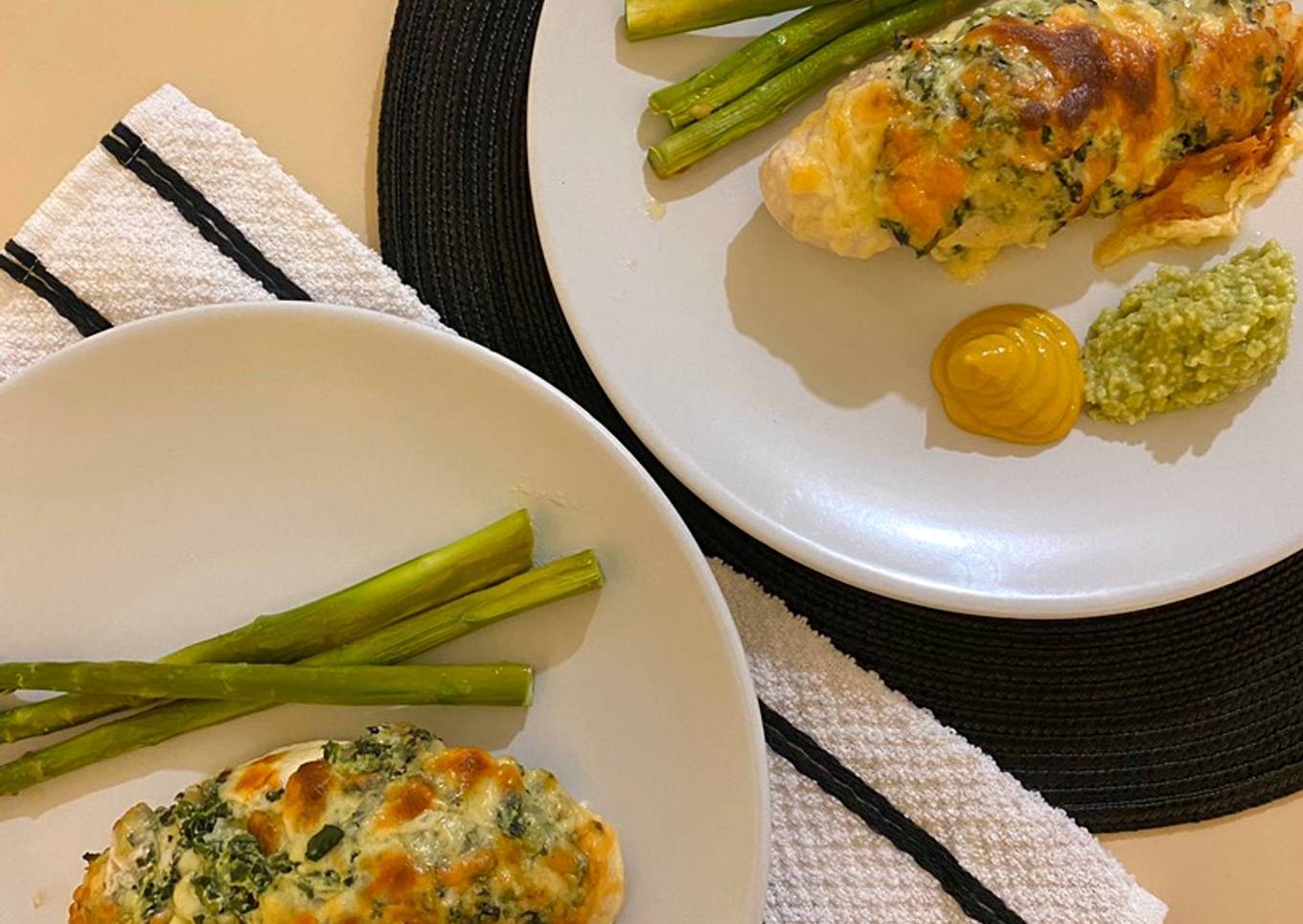 Cheesy chicken veg with Avocados sauce (RENDAH KARBOHIDRAT)
