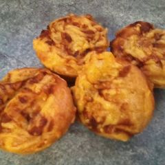 A picture of Estelle's Cheesy Marmite Muffins.