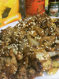 Foto resep Beef Teriyaki (Daging Sapi Saus Teriyaki) ala @olinyolina