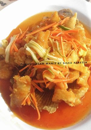 Foto resep Gurame Asam Manis