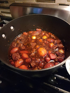 A picture of Beef Sweet and Sour Stew.