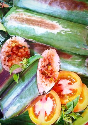 Foto resep Nasi bakar cumi