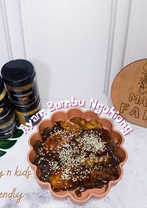 Foto resep AYAM BUMBU NGOHIONG (MENU KELUARGA, MPASI START 1 TAHUN)