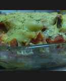 "Σουφλέ" μπαγιάτικου ψωμιού για πρωινό 🍞 (bread pudding)
