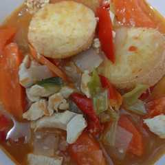 รูปของ Ayam tofu asam manis
