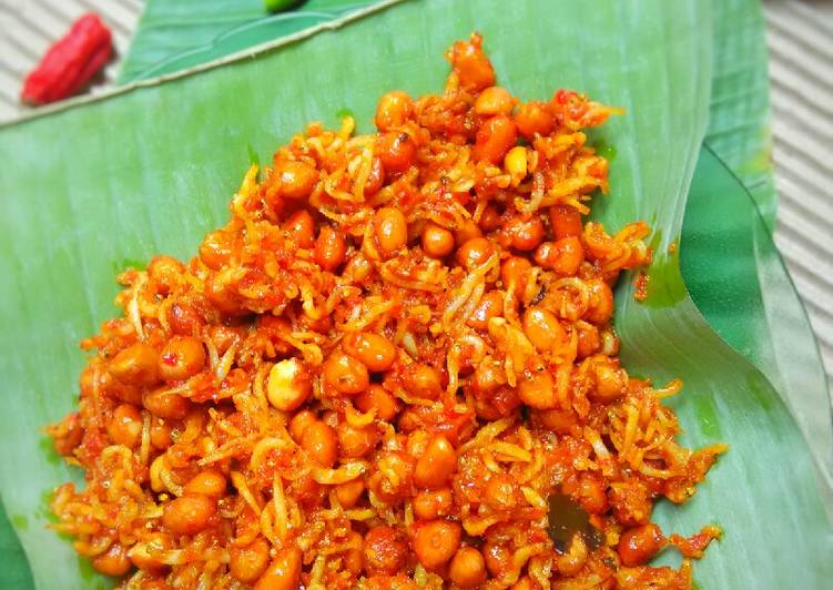 Balado / Sambal Teri Kacang