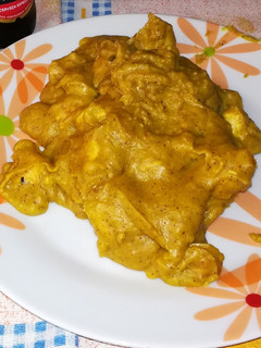 Una foto de Carne en salsa de Almendras