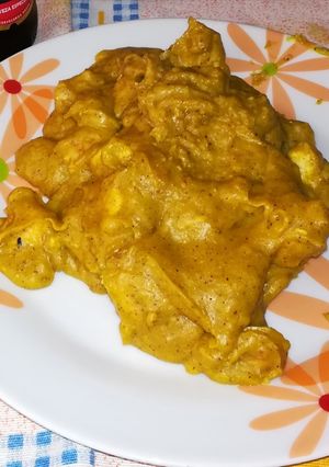 Una foto de Carne en salsa de Almendras