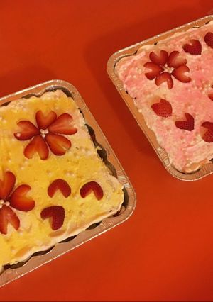 A picture of Strawberry short cake (non-oil).