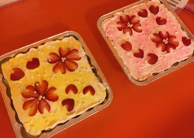 Easiest Way to Make Speedy Strawberry short cake (non-oil)