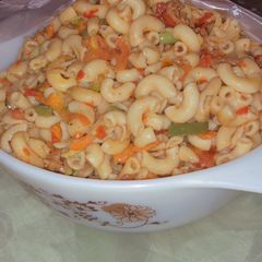 A picture of Vegetable macaroni.