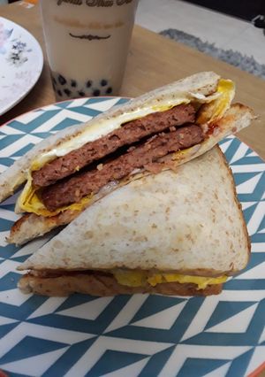 Foto resep Sandwich burger