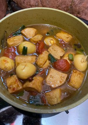 Foto resep Semur Tahu Telur Puyuh