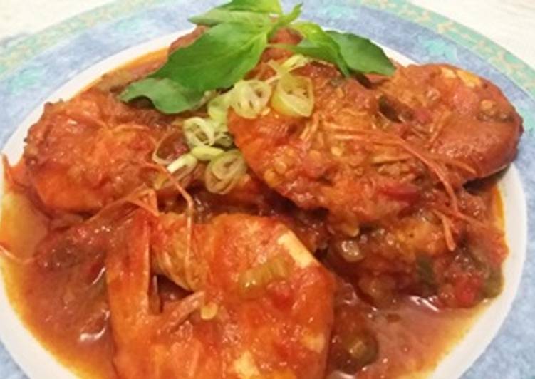 Resep Udang Saus Padang Enak Dan Praktis