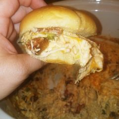 A picture of Crockpot Crack Chicken Sandwiches.