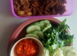 Foto resep Babat dan Daging Goreng Serundeng