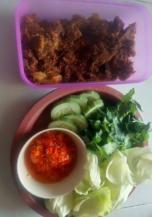 Foto resep Babat dan Daging Goreng Serundeng