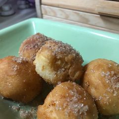 Fast and Easy Donut Holes A picture of Fast and Easy Donut Holes.