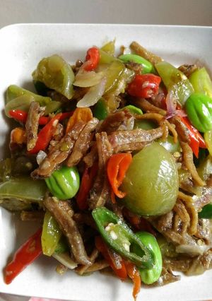Foto resep Teri Tomat Gongso