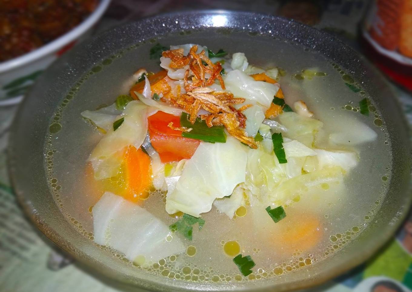 Reseb sop ayam enak dan sederana