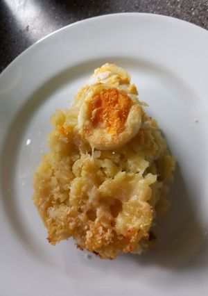 O poză a rețetei Cartofi gratinați cu cașcaval și parmezan!.
