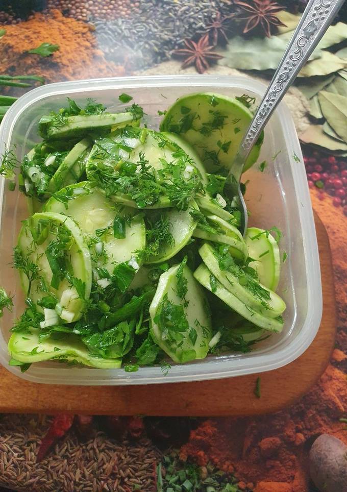 Мариновані кабачата