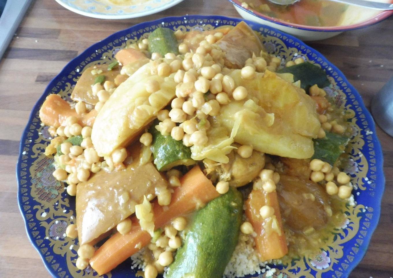 Cous Cous pollo con verduras