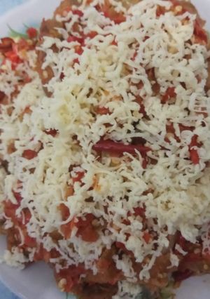 Foto resep Ayam geprek keju