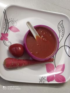 ટૉમેટો ગાજર સુપ (Tomato Carrot Soup Recipe In Gujarati) રેસીપી મુખ્ય ફોટો