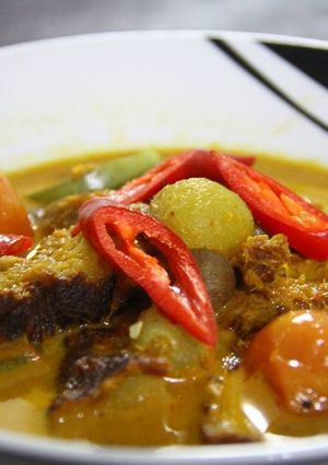 รูปของ แกงเผ็ดเป็ดย่างเจ
