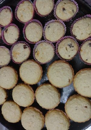 Una foto de Cupcakes con avena