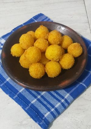 Foto resep Bola–bola Ubi Isi Keju