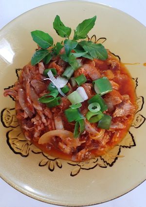Foto resep Ayam suwir saus tiram