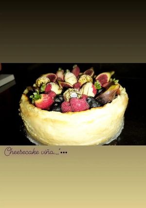 Una foto de Cheesecake viña