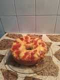 Torta rosca de Pascua sin amasar