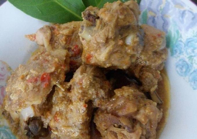 Resep Ayam Bumbu Rujak, Enak Banget