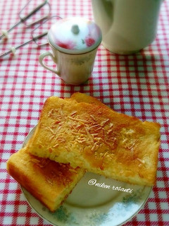 Foto resep Bolu Singkong Keju Panggang